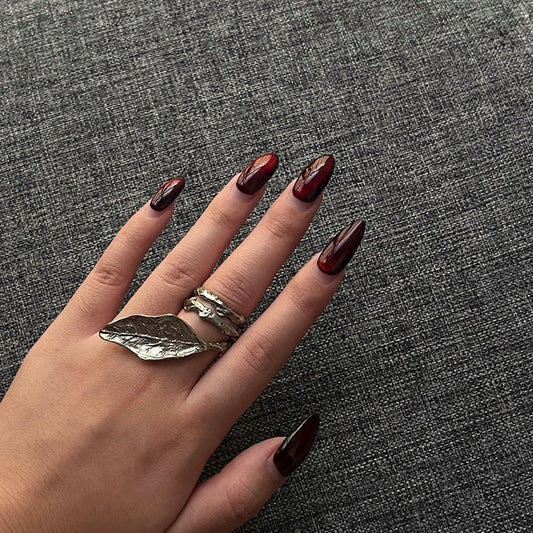 Wrapped Leaf Ring
