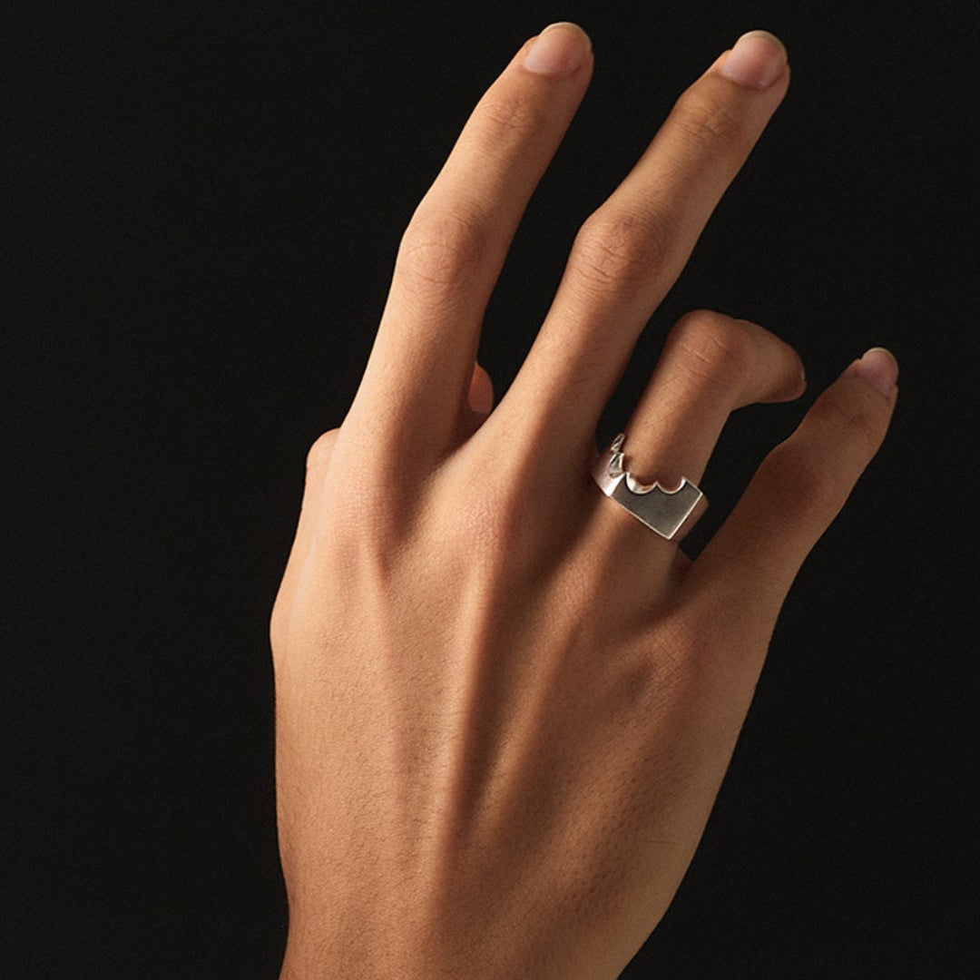 Bitten Signet Ring