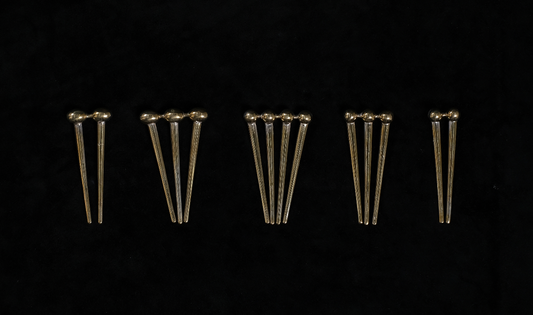 Punto Hair Pin Set - Gold